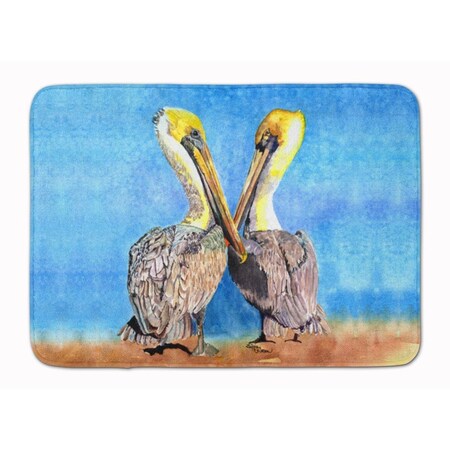 Carolines Treasures Pelican Machine Washable Memory Foam Mat 8539-RUG